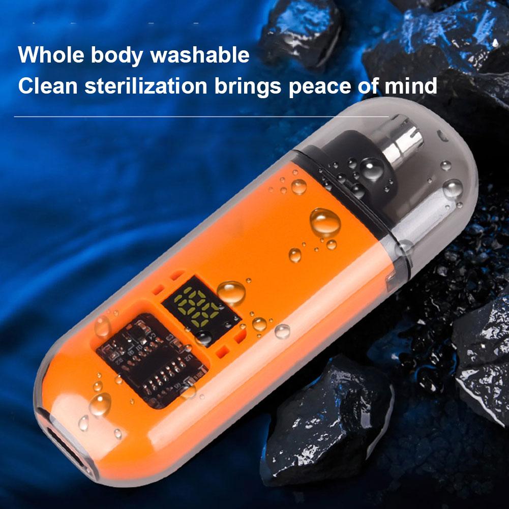 Electric Nose Hair Trimmer Cut Nose Hair without Harming the Nasal Cavity Men Women Ear Neck Eyebrow Trimmer Shaver