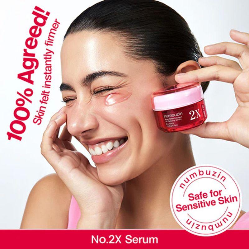 [Numbuzin] No.2 Rose PDRN Collagen 2X Plumping Serum 30ml