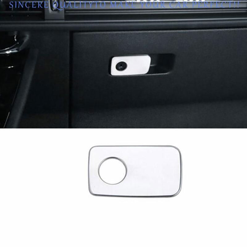 For Lincoln Corsair 20-2024 Chrome Steel Co-Pilot Storage Box Handle Cover Trim