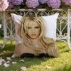 B-Britney J-Jean Cushion Cover Home & Car Dual-Scene Pillow Cover: Reversible for Premium Comfort