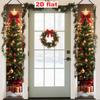 Merry Christmas Porch Sign Tree Box 1 Pair 30x180cm Indoor Outdoor Decor