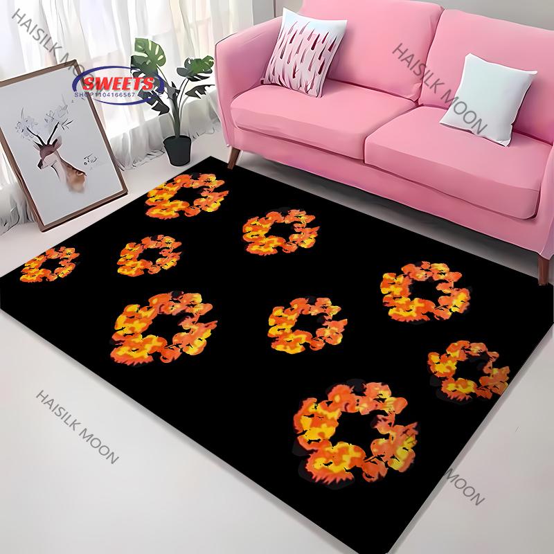 Disc Player Carpet Furry Mat for Living Room Decorative Area Rug Gift for Anniversary Mother Day Father Day