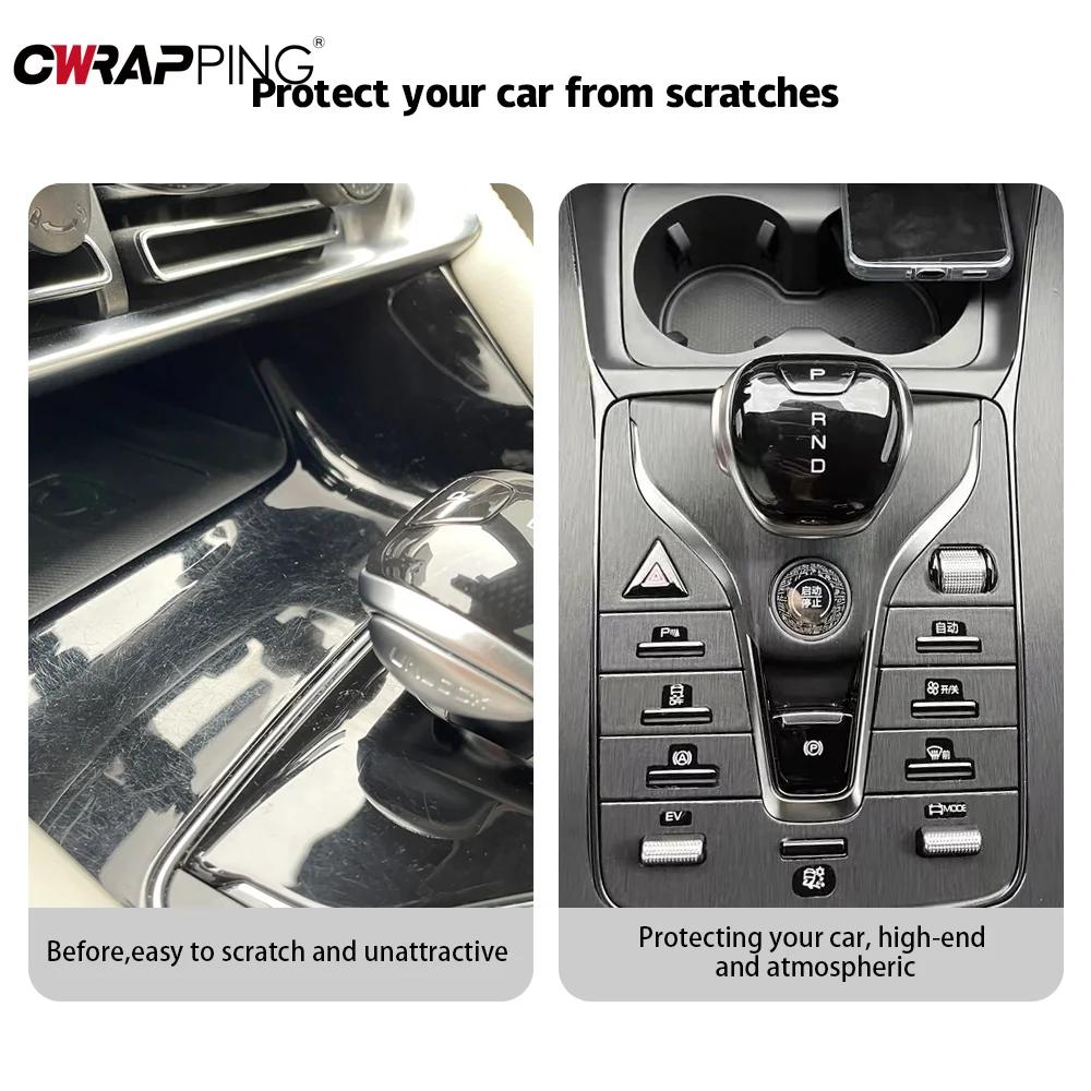 Motorcycle Sticker Aluminum Brushed Vinyl Film Car Film Creative Sticker Waterproof Film Car Decoration Auto Protective Film