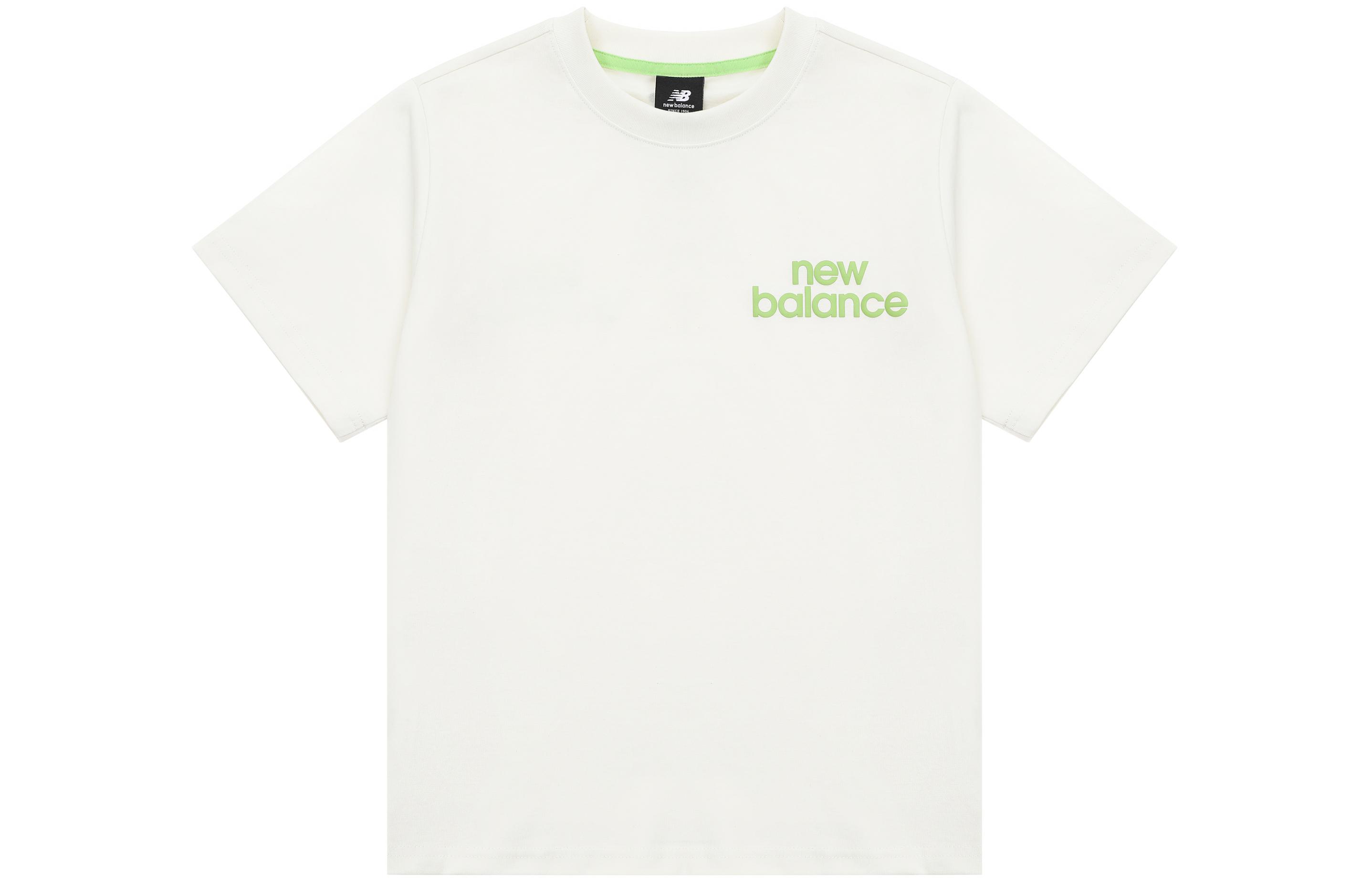 New Balance Set in Sleeve T Shirt Women s White AWT31373-CIC M