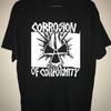 Corrosion Of Conformity Band Cotton Black All Size Unisex 100% Cotton T-shirt Mens Womens Tees Top
