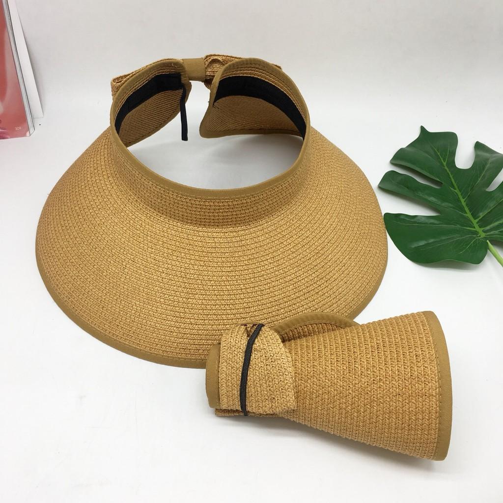 Summer Adult Fashion Straw Hat Foldable Uv Protection Sun Shading Women Function