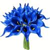 Mini Calla Lily Faux Flower Wedding Bouquet and Home Decor Prop