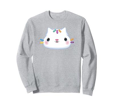 Gabby's Dollhouse Cake Cat Big Face Sweatshirt