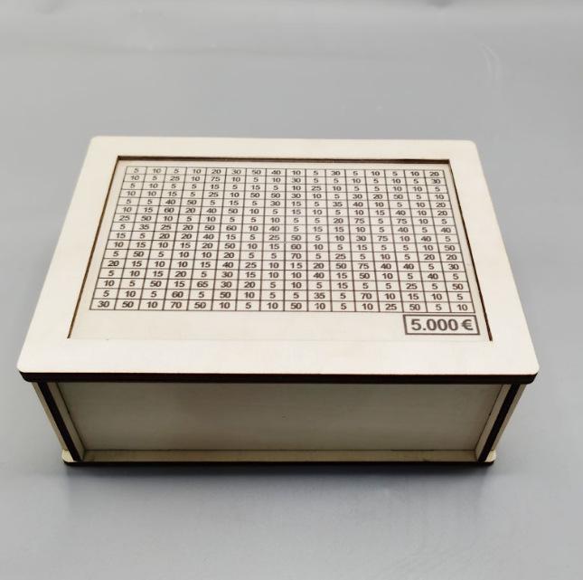 Wooden Cross-Border Money Box with Counter – Quality Piggy Bank and Ornament