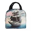Lost Pirate Kingdom Insulated Lunch Bag for Women Office Cooler Thermal Food Box Tote Portable Lunch Boxes Container