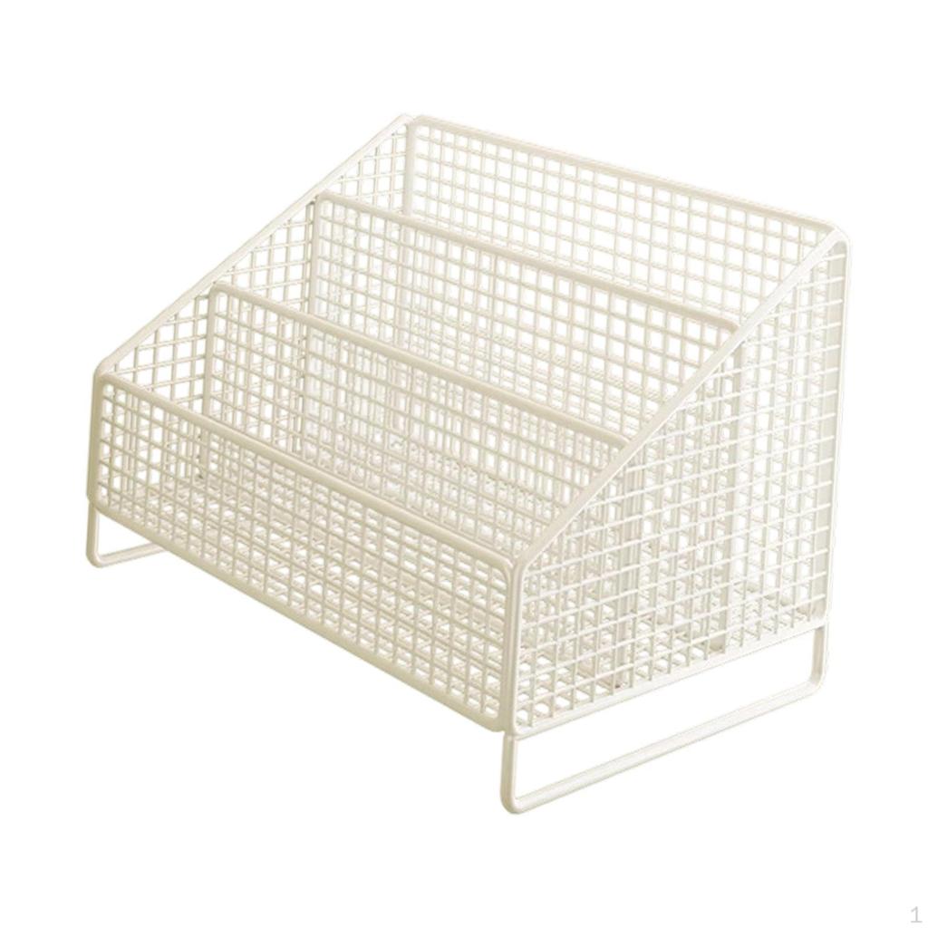 CD-Organizer, Halter, Desktop-Multimedia Elegant und Modern, Aus Metalldraht