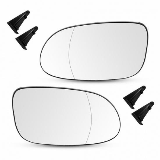 Driver Passenger Mirror Side Glass Replace For 2006-09 Mercedes Benz CLK350 Base