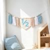 Boho-style Party Decorations 6 Month High Chair Banner High Quality Birthday Banner  Photo Shoot