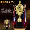 NOELAMOUR Trophy Cup, Winner's Cup, Metal, Award, Prize, Reward, Tournament, Golf, Soccer, Baseball (Height 32.5cm)