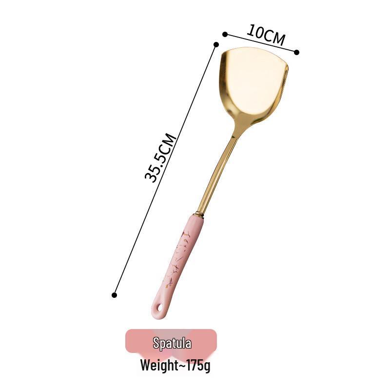 Wutuo Ceramic Handle Cooking Utensil Set