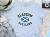Iconic Glasgow Scotland Flag Graphic T-Shirt