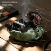 Creative Carp Ashtray Home Desktop Joyful Fish Ornament Resin Crafts Retro Anti-Fly Ash Ashtray Decoration Gift for Friends