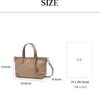DakS Ivory Crocodile Cowhide Nylon Tote Bag S Dcba6e060p1