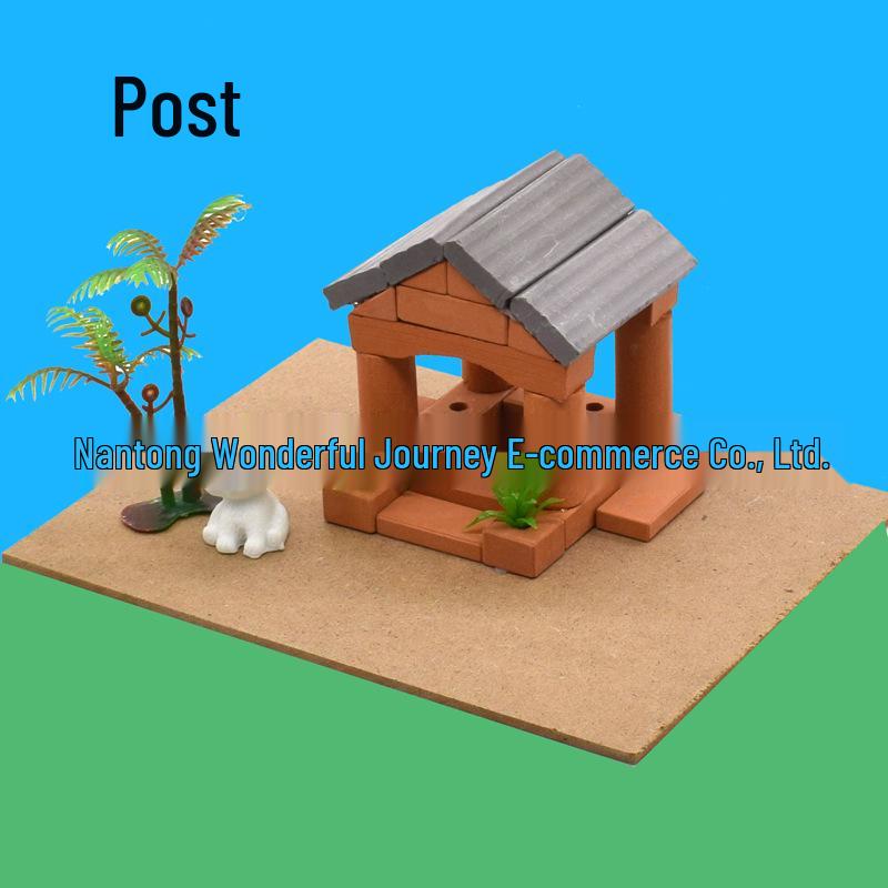 Little Bricklayer DIY Cement House Building Blocks - Educational Toy for Children