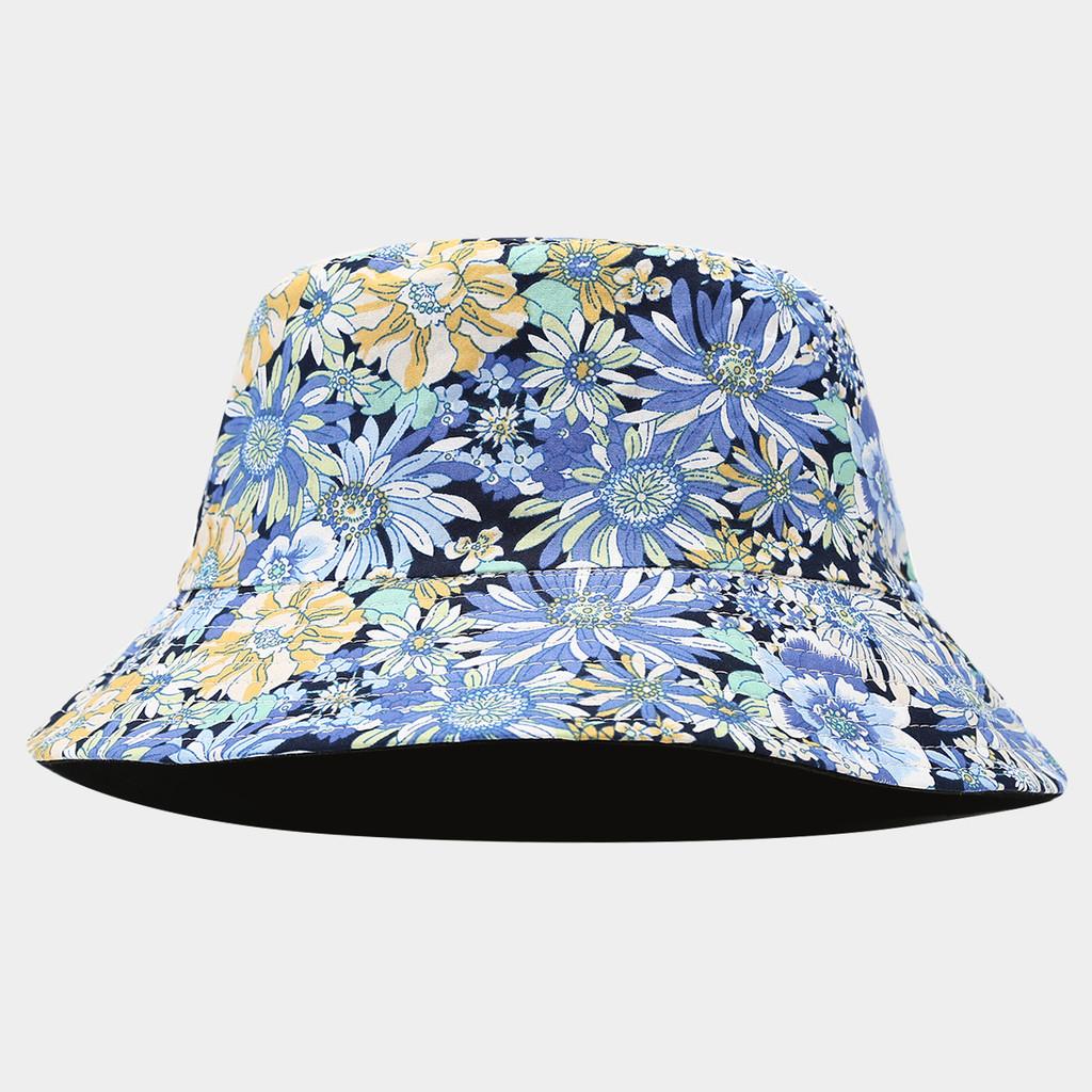 Outdoor Cotton Printed Wide Brim Fisherman Hat For Sun Protection And Breathability