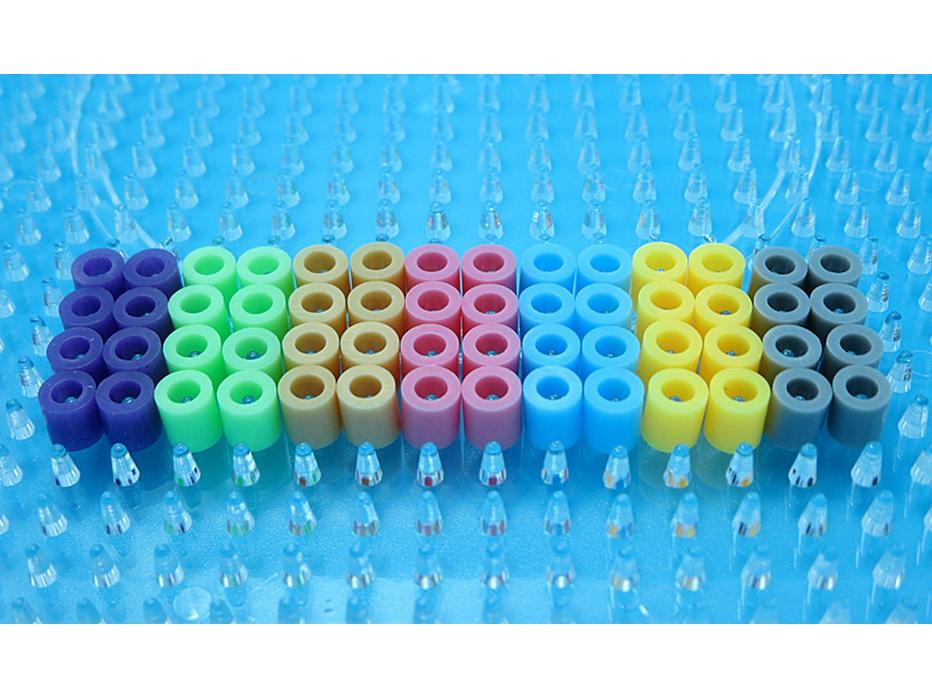 In-Stock 48-Color 5mm Perler Beads Set: Handmade Puzzle Pegboard for DIY Early Education Children's Toys