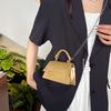 Simple Temperament Women's Small Square Bag Chain Handbag New Summer High-value Solid Color Casual Shoulder Bag