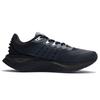 Li Ning Fabric Cushioning Slip Resistant Abrasion Resistant Low Top Running Shoes Men's Black ARHR145-1