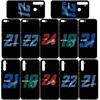 Phone Case for iPhone 17 16 15 Xiaomi Poco F8 F7 X7 X6 M8 C85 C75 C71 Redmi Note 14 13 12 11 Pro Max A4 14C 13C 15C F1 Number No 21 31 18 24 Super Car