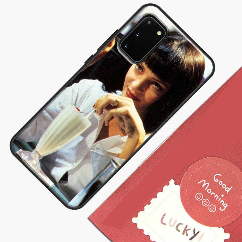Pulp Fiction Dancing Phone Case For Samsung Galaxy S24 S26 Ultra S20 S21 S22 S23 S25 Plus S10 S25 FE Cover Shell