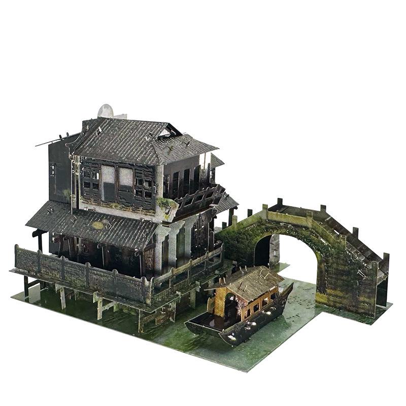 

Wuzhen All-Metal Stainless Steel 3D Glue-Free Puzzle Model