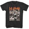 Camiseta para Hombre Def Leppard Rock Collage