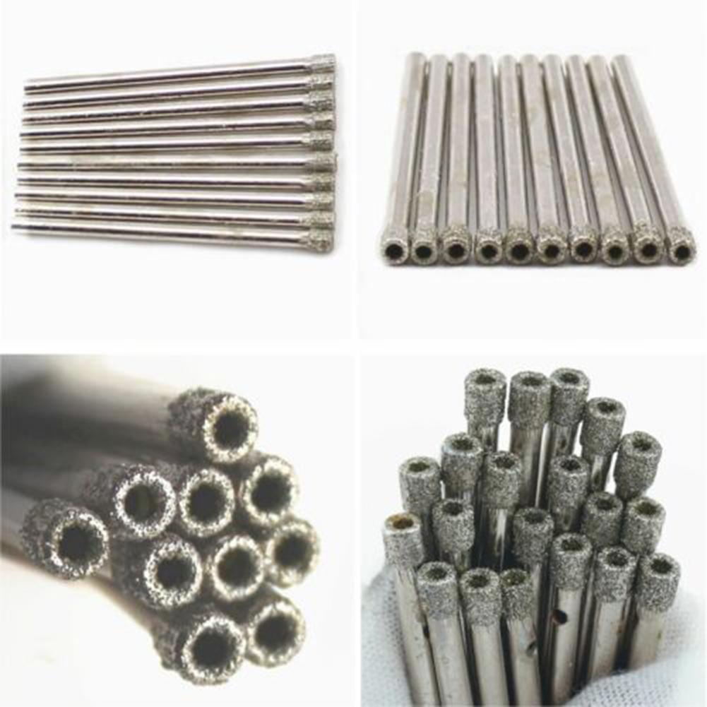 

Diamond Diamond Drill Bits 1/8 inch 1/8 20Pcs 3mm Bits Core Drill For Stone Glass ceramic Practical 20pcs/Set China Mainland