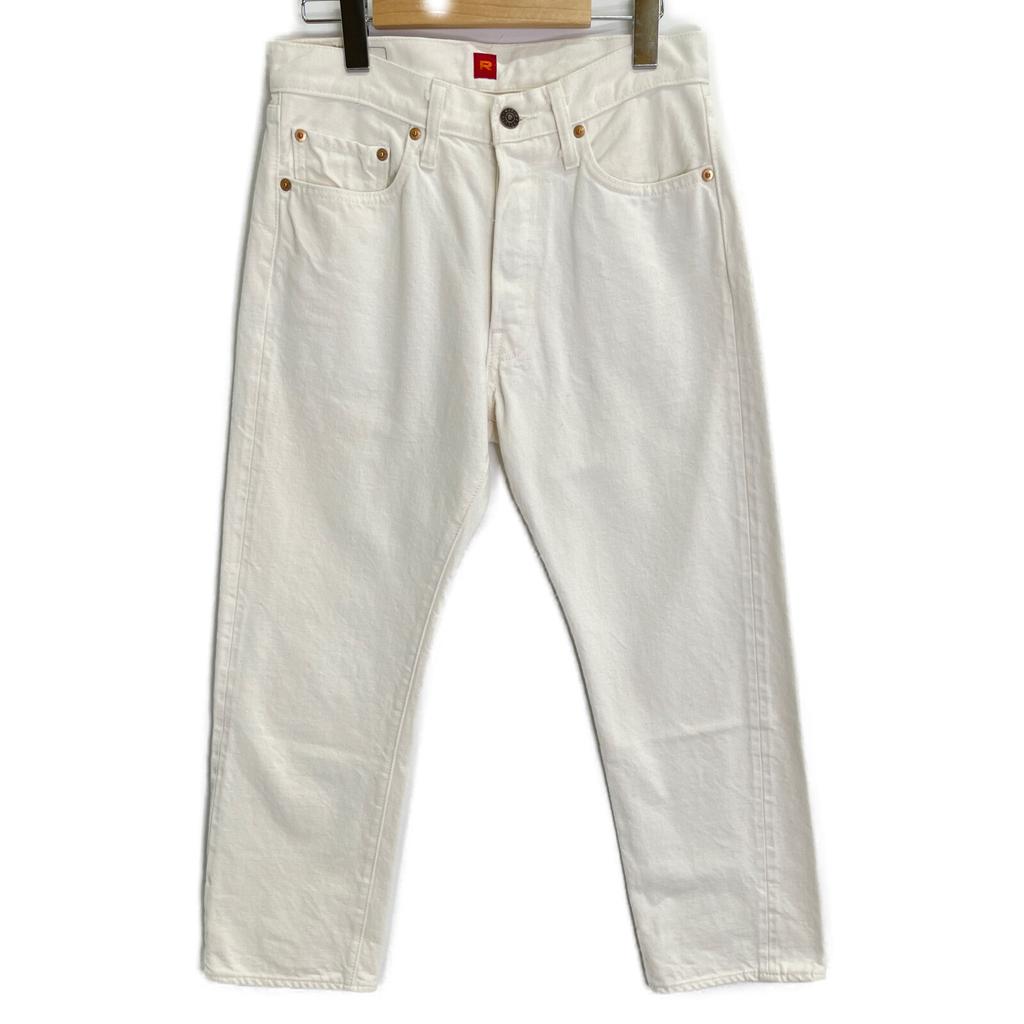 RESOLUTE AA710 Tapered Straight Denim Bottoms 31 whiteUsed