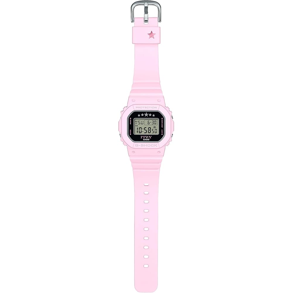 Casio G-Shock ITZY İşbirliği Orta Boy Saat Çevre Dostu Malzeme Açık Pembe Kadın GMD-S5610IT-4BJR
