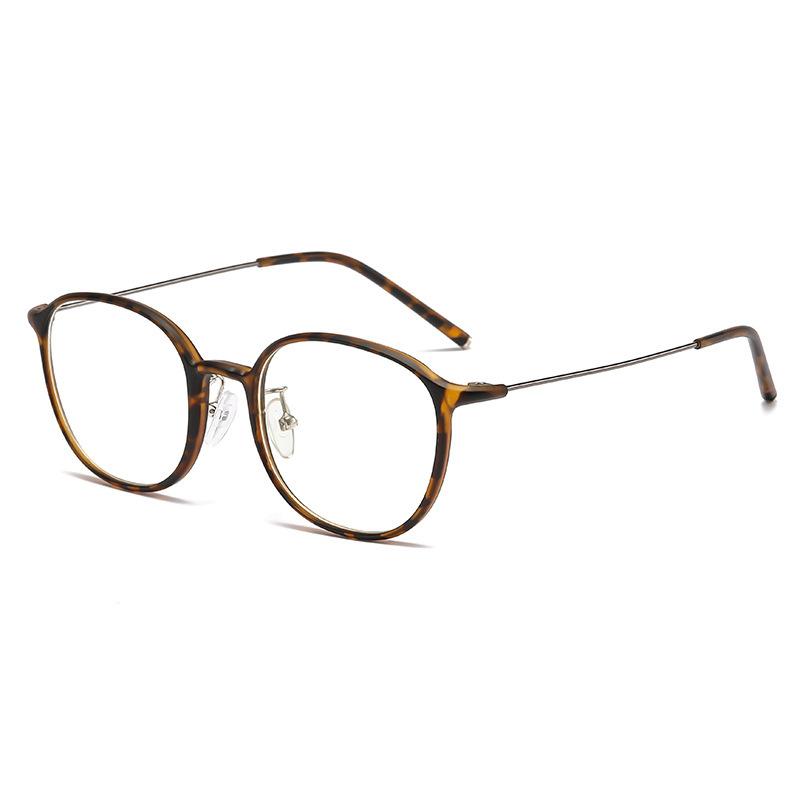 Retro Round Presbyopia Glasses Large Frame Reading Eyeglasses Blue Light Blocking Eye Protection Unisex
