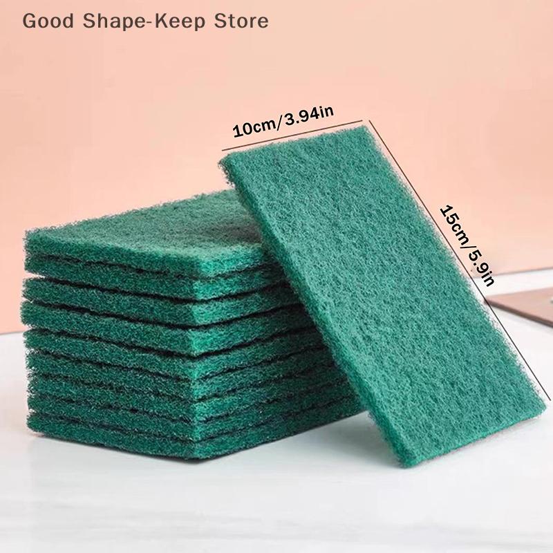 10/20 Pieces Kitchen Scouring Pads Set Multi-purpose Anti-scratch Reusable Dishwashing Cleaning Rags