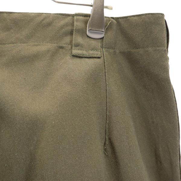 Austrian Army 80s military cargo pants khaki Button fly Men's Used