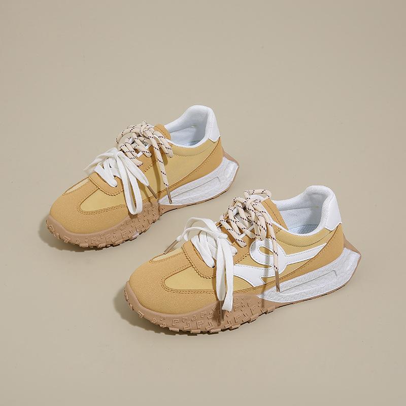 

МОДНЕ ВЗУТТЯ Чоловічі дихаючі спортивні кросівки Спортивне взуття для бігу Відкритий жіночий теніс Тренажер для тренажерного залу 40 жовтий