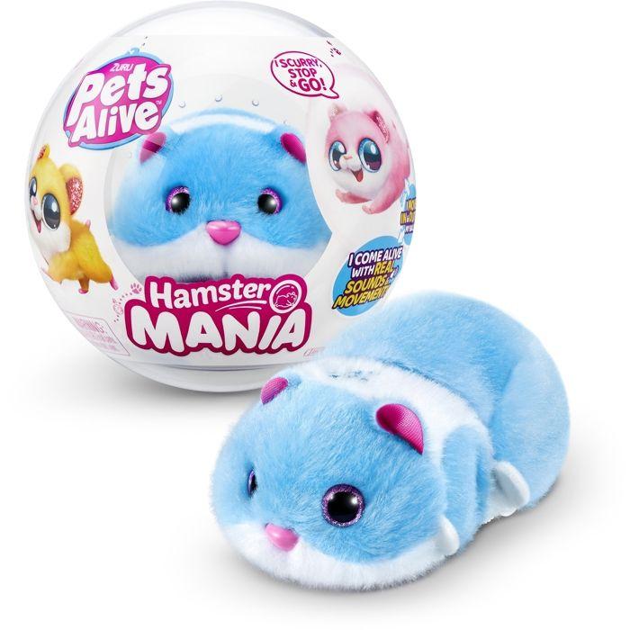 Jouet interactif - ZURU - Différents modèles - Multicolore - Hamsters réalistes mobiles - Dès 3 ans
