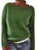 Women's Solid Color Sweater Z 48531