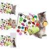 Ultimate Cat Play Set Sisal Ball Cat Wand Cat Tunnel 21 Piece Kit For Curious Cats