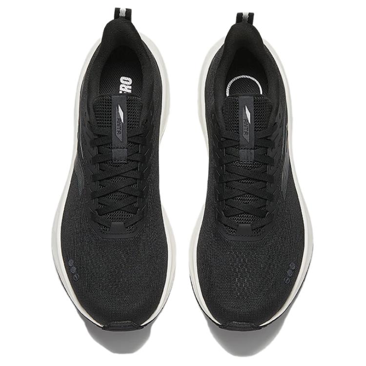 New Anta Mach 5 SE Cushioning, Breathable, And Resilient Design Low Top Training Running Shoes Men's Black Gray 112525582-4