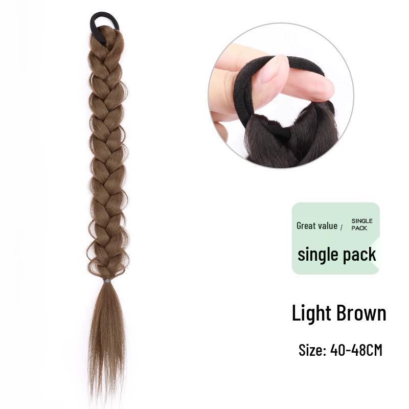 Trendy Sweet & Spicy Dreadlock Highlight Wig with Fishbone & Twist Braids