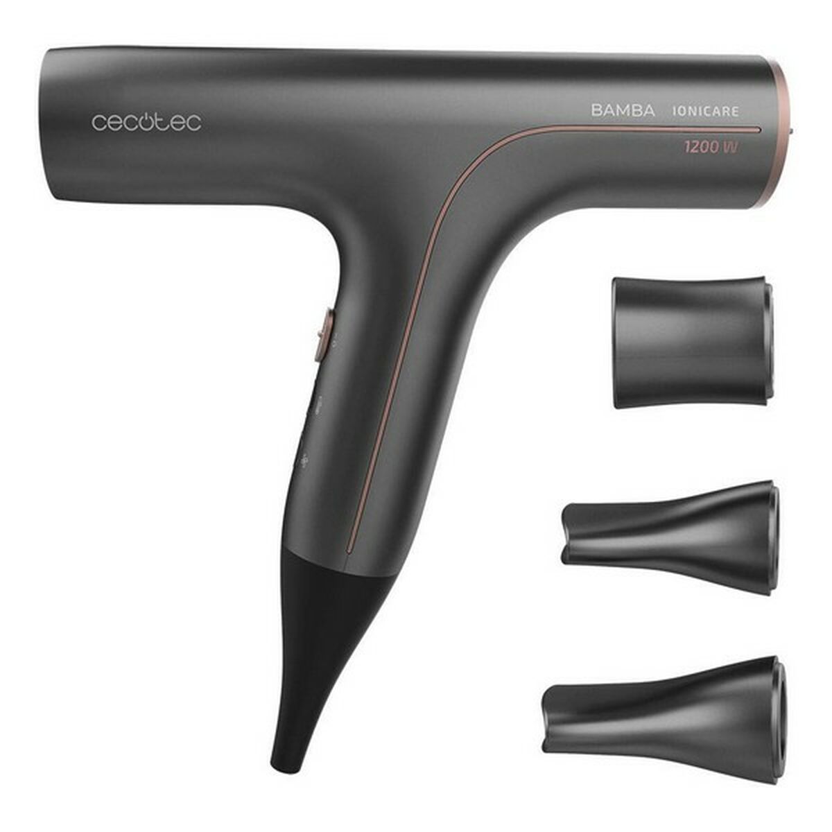 

Фен Cecotec IoniCare 6000 Rockstar Soft 1200 Вт Черный Серый