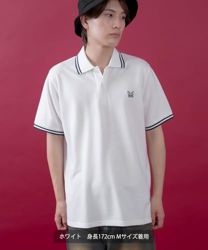 IMPROMES Casual SIDEWAYSTANCE Pique Polo Shirt, Men's, Navy