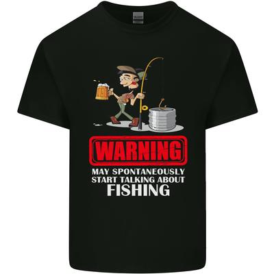 Start Talking About Fishing Funny Fisherman Mens Light Cotton T-Shirt Unisex T-Shirt