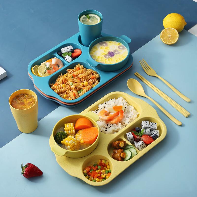 ZISIZ Children's Divided Dinnerware Set