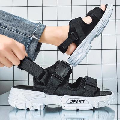 Plastové venkovní výškové boty pro muže Gumové pánské sandály s platformou Levná likvidace 39 Japonská velkoobchodní luxusní designová V