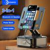 3-in-1 Bluetooth 5.3 Luidspreker met Tablethouder Opvouwbare Draadloze Luidspreker Ondersteuning Powerbank Opladen Voor Videovergadering Live