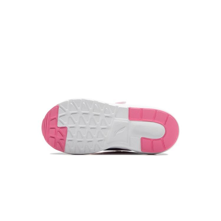 Li Ning Fashionable Comfortable Non-Slip Shock Absorbing Wear-Resistant Rebound Breathable Low-Top Casual Shoes Kids sneaker Purple YKAP148-8